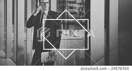 Business Corporate Label Graphic Concept Business Corporate Label Graphic Concept 24676564