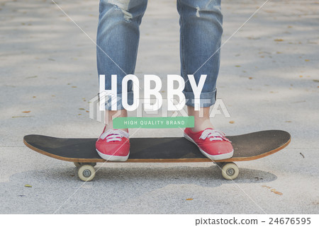 Youth Culture Hobby Trends Action Concept 24676595