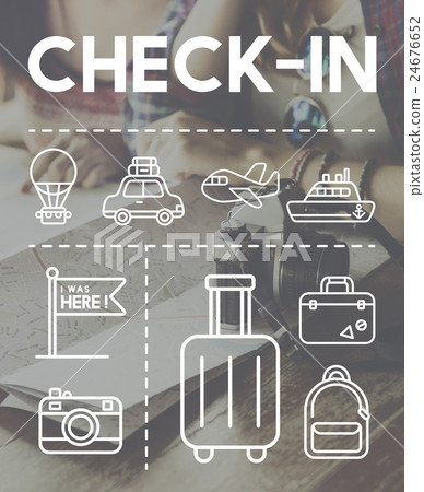 Location Mapping Journey Navigation Concept 24676652