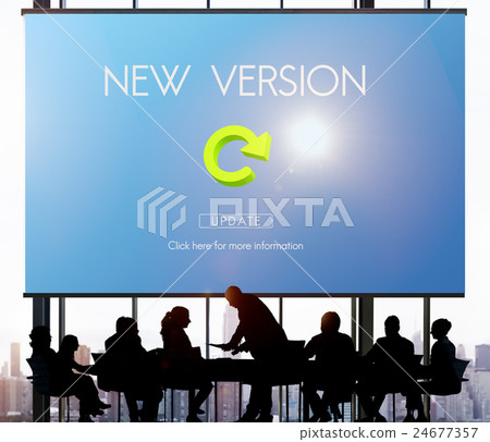 Lastest Version Fresh Updates Application Updates Concept 24677357