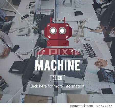 Robot Cyborg AI Robotics Android Concept Robot Cyborg AI Robotics Android Concept 24677737
