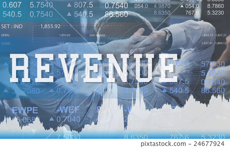 Revenue Budget Currency Econnomy Finance Concept Revenue Budget Currency Econnomy Finance Concept 24677924