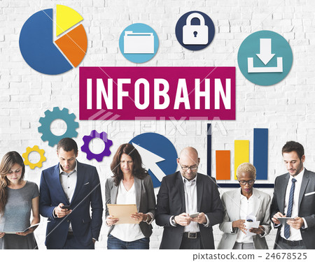 Infobahn Digit Information Matrix Concept Infobahn Digit Information Matrix Concept 24678525