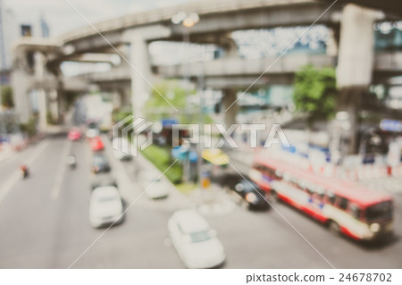 Abstract blur traffic 24678702