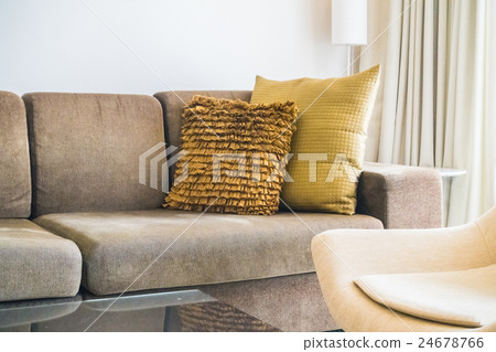 Pillow on sofa 24678766