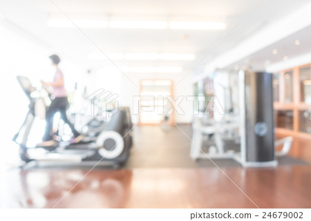 Abstract blur gym and fitness Abstract blur gym and fitness 24679002