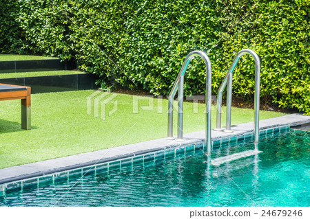 Outdoor swimming pool Outdoor swimming pool 24679246