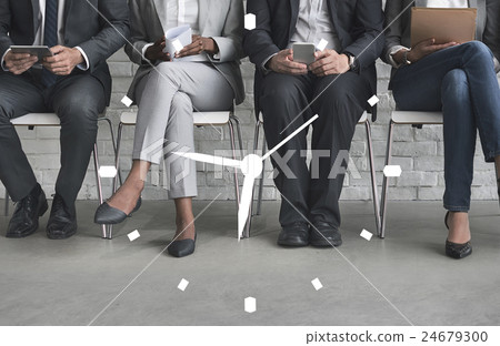 Clock Duration Time Leisure Hour Concept 24679300