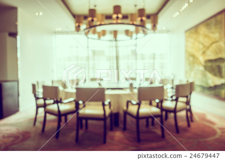 Abstract blur restaurant 24679447