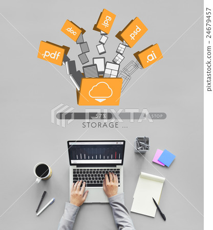 Data Backup Files Online Database Storage Concept Data Backup Files Online Database Storage Concept 24679457