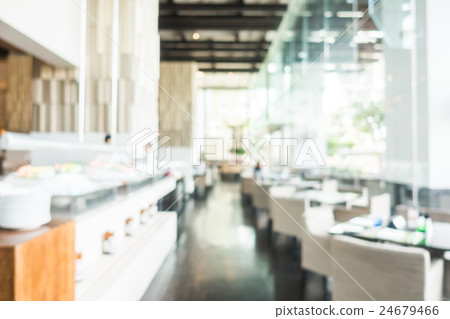 Abstract blur restaurant Abstract blur restaurant 24679466
