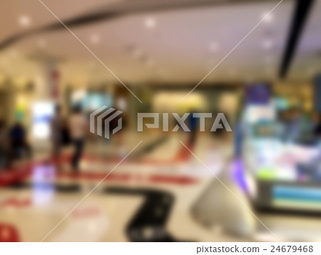 Abstract blur shopping mall Abstract blur shopping mall 24679468