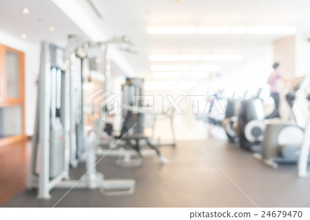 Abstract blur gym and fitness 24679470