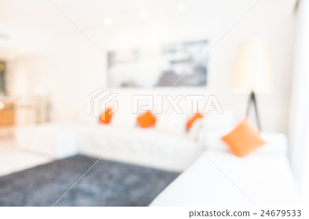 Abstract blur living room 24679533
