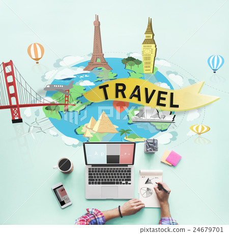 Travel Traveling Vacation Holiday Journey Adventure Concept 24679701