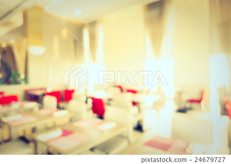 Abstract blur restaurant 24679727