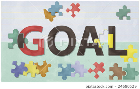 Goal Target Aiming Success Vision Concept 24680529