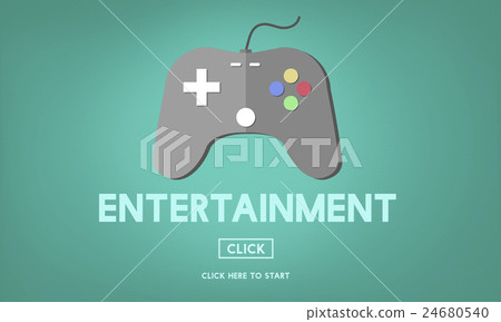 Gaming Entertainment Fun Hobby Digital Technology Concept 24680540