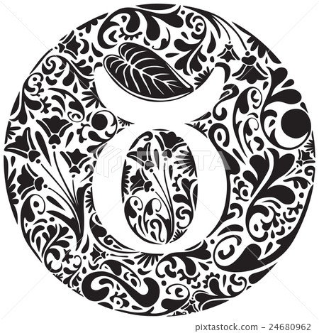 Taurus zodiac sign Taurus zodiac sign 24680962