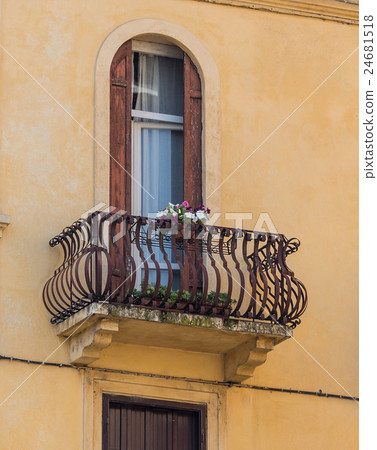 old window in the house 24681518