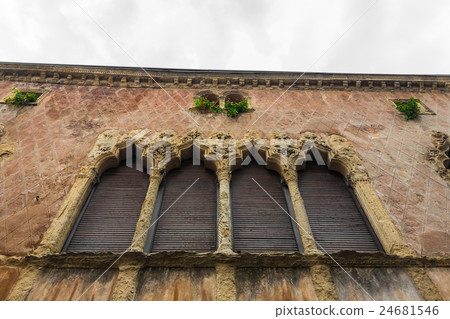 old window in the house 24681546
