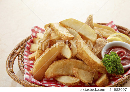 French fries with leather 24682097