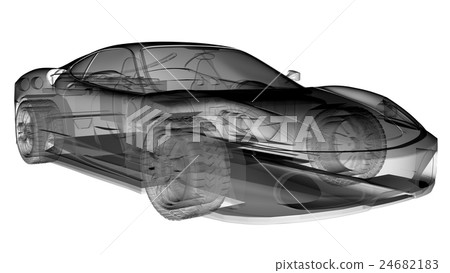 transparent sport car transparent sport car 24682183
