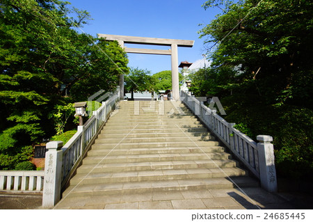 Yokohama Iseyama Emperor Oginjinomiya Torii Tor (Emperor Shinjingu) Kanagawa ken Yokohama-shi Nishi-ku Miyazaki cho Yokohama Iseyama Emperor Oginjinomiya Torii Tor (Emperor Shinjingu) Kanagawa ken Yokohama-shi Nishi-ku Miyazaki cho 24685445