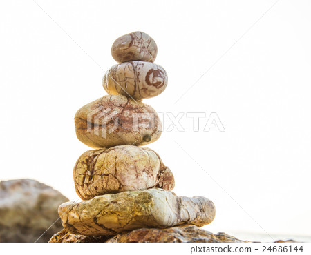 rocks on the coast of the Sea in the nature 24686144