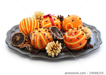 Orange Pomander 24686254