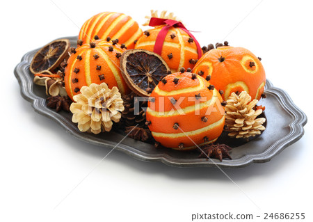 Orange Pomander 24686255