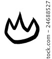 Arabescript Fire Kanji "Fire" oracle bone script 24688527