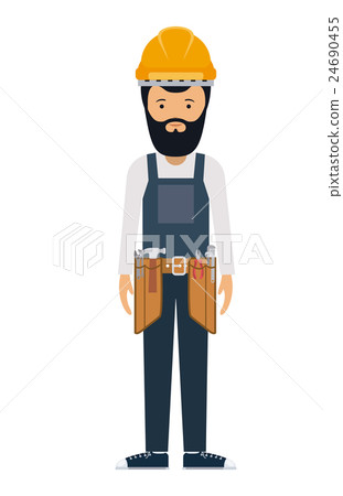man cartoon with uniform design man cartoon with uniform design 24690455