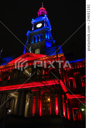 Sydney city hall project mapping Sydney city hall project mapping 24691191