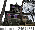 Maruoka Castle (Kasaga Castle) ready for the New Year 24691251