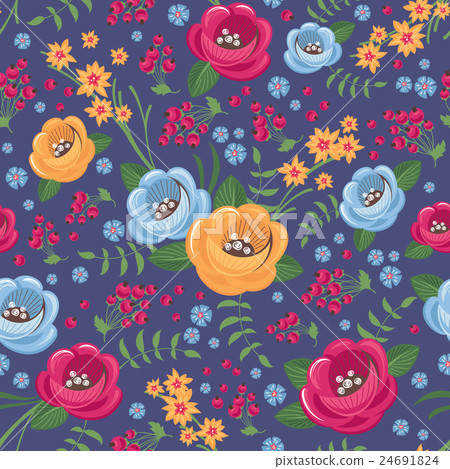 Floral seamless pattern Floral seamless pattern 24691824