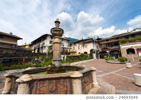 Ancient Fountain - Levico Terme Italy Ancient Fountain - Levico Terme Italy 24693049