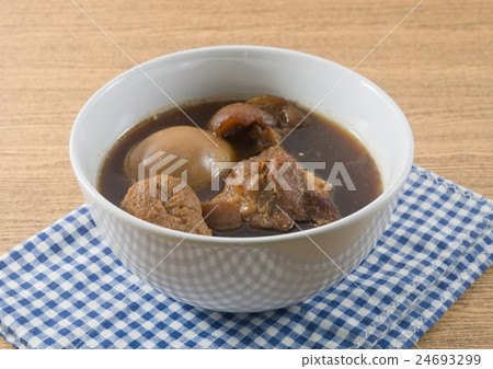 Five Spice Stew with Boiled Egg, Tofu and Pork Five Spice Stew with Boiled Egg, Tofu and Pork 24693299