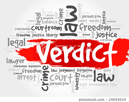 Verdict word cloud 24693634