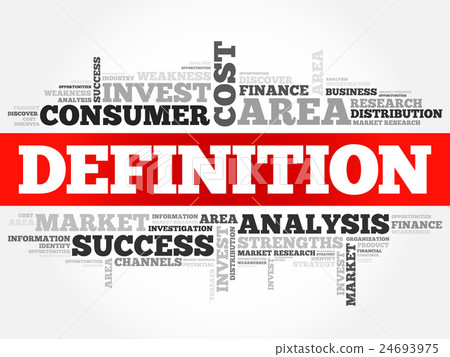 DEFINITION word cloud - Stock Illustration [24693975] - PIXTA