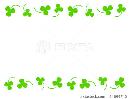 Three leaf clover frame 24694740