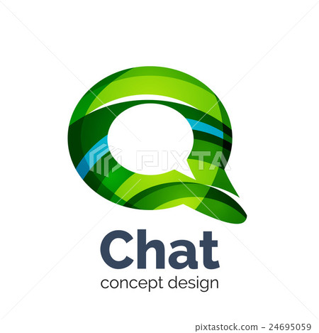 Business vector logo template - chat cloud Business vector logo template - chat cloud 24695059