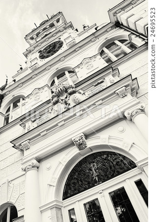 Detail photo Budmerice castle in Slovak republic Detail photo Budmerice castle in Slovak republic 24695523