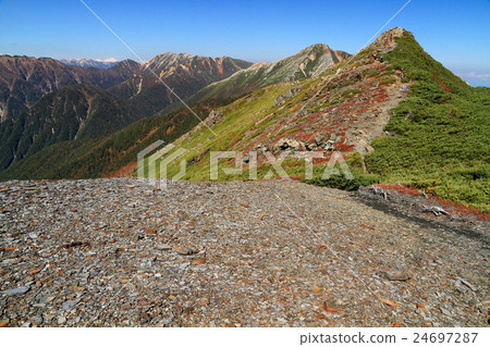 Autumn's North Alps · Butterfly Mountain Ridgeline - Butterfly Spear · Mt. Autumn's North Alps · Butterfly Mountain Ridgeline - Butterfly Spear · Mt. 24697287
