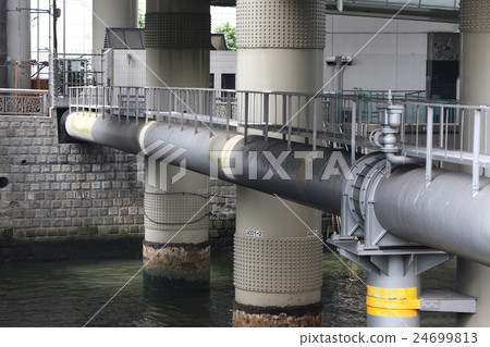 Water pipe of Tokyo Metropolitan Waterworks Bureau 24699813