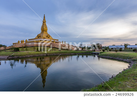 Maha Mongkol Bua Pagoda in Roi-ed Thailand 24699926
