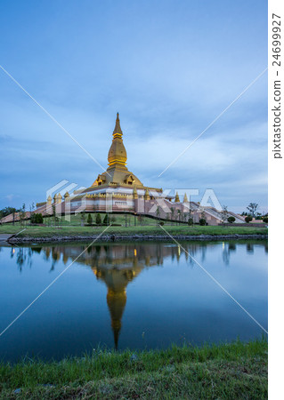 Maha Mongkol Bua Pagoda in Roi-ed Thailand 24699927