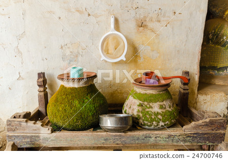 Clay containers containing drinking water Clay containers containing drinking water 24700746