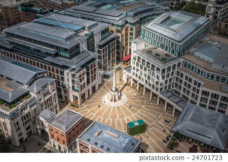 Peternoster Square in London England Peternoster Square in London England 24701723