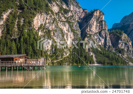 Lake Braies in South Tyrol Italy 24701748